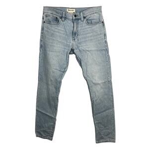 Madewell 32x32 Men's Jeans Slim Fit Light Wash Denim